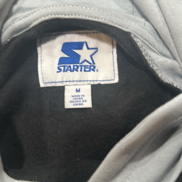 Las Vegas Raiders Starter Men’s Hockey Style Hoodie Retails For $125 - Picture 14 of 15